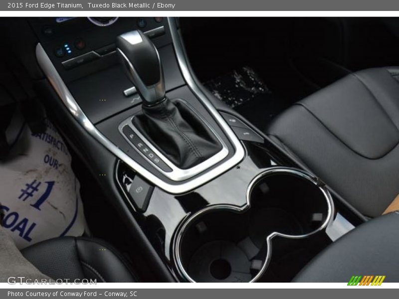 Tuxedo Black Metallic / Ebony 2015 Ford Edge Titanium