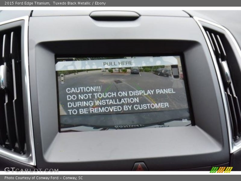 Tuxedo Black Metallic / Ebony 2015 Ford Edge Titanium