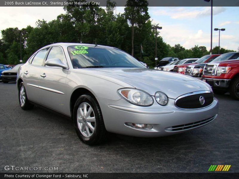 Sterling Silver Metallic / Gray 2005 Buick LaCrosse CX