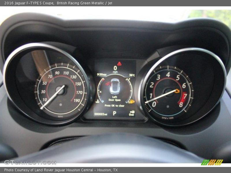 British Racing Green Metallic / Jet 2016 Jaguar F-TYPE S Coupe