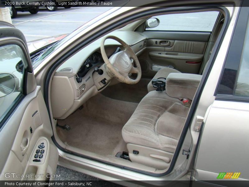 Light Sandrift Metallic / Taupe 2000 Buick Century Custom