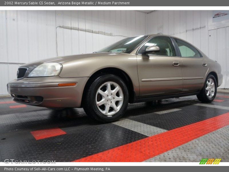 Arizona Beige Metallic / Medium Parchment 2002 Mercury Sable GS Sedan