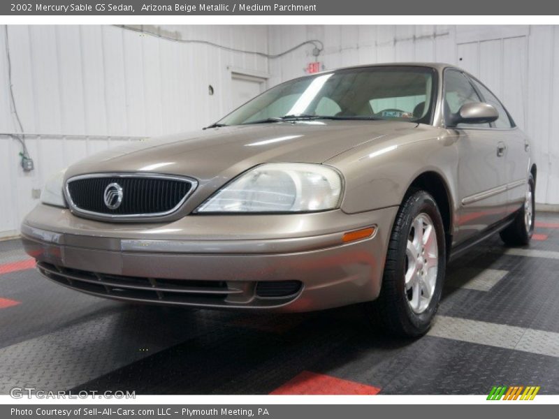 Arizona Beige Metallic / Medium Parchment 2002 Mercury Sable GS Sedan