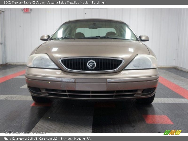 Arizona Beige Metallic / Medium Parchment 2002 Mercury Sable GS Sedan