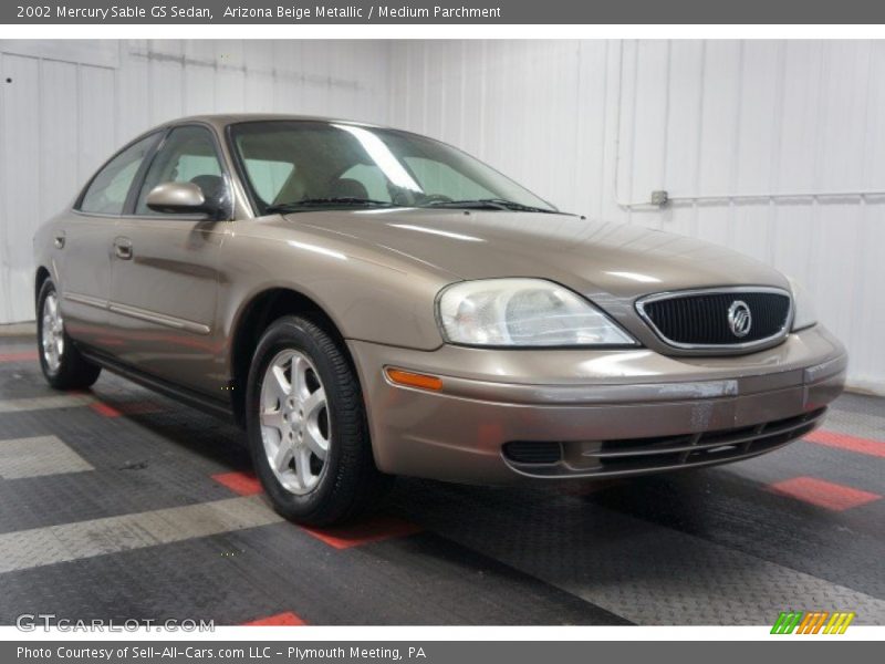 Arizona Beige Metallic / Medium Parchment 2002 Mercury Sable GS Sedan