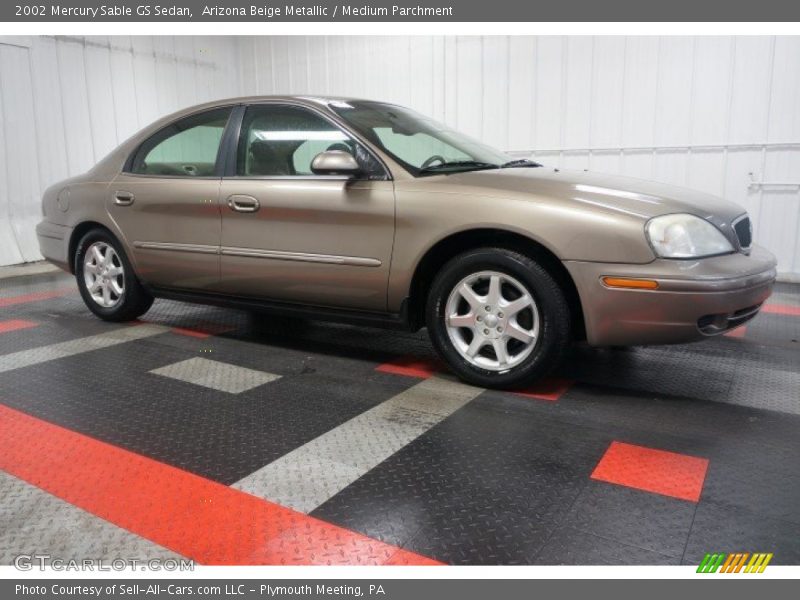 Arizona Beige Metallic / Medium Parchment 2002 Mercury Sable GS Sedan