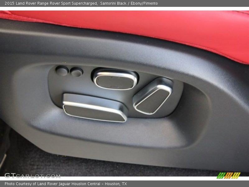 Santorini Black / Ebony/Pimento 2015 Land Rover Range Rover Sport Supercharged