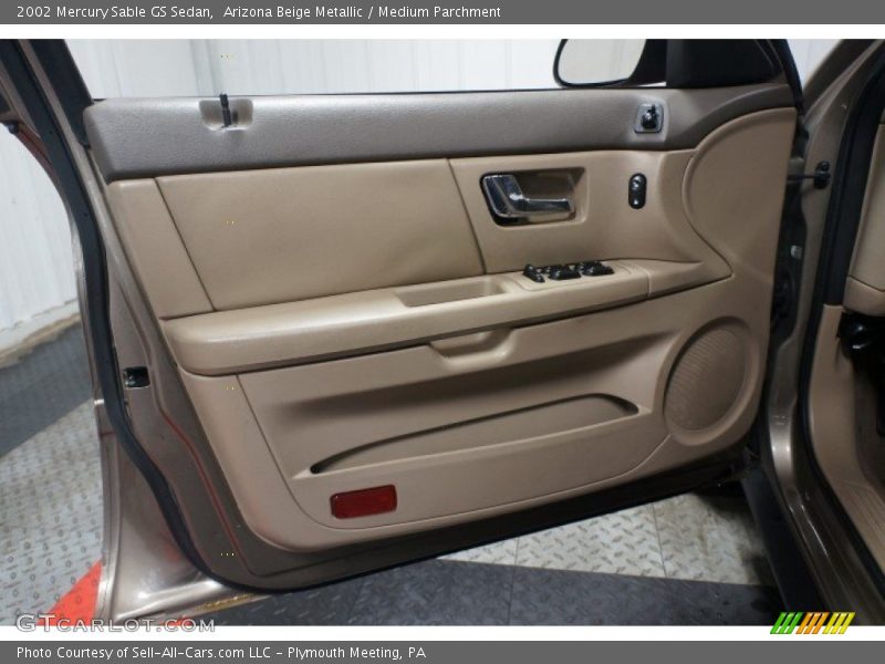 Arizona Beige Metallic / Medium Parchment 2002 Mercury Sable GS Sedan