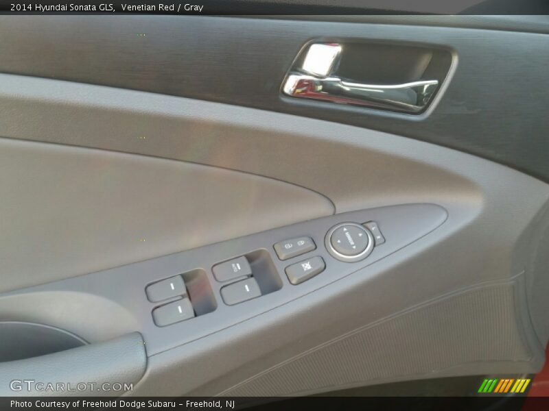 Venetian Red / Gray 2014 Hyundai Sonata GLS