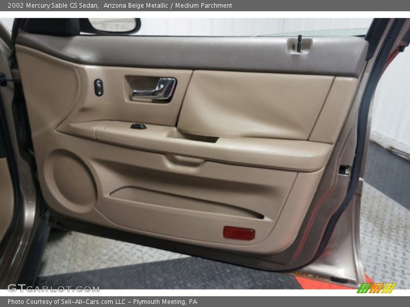 Arizona Beige Metallic / Medium Parchment 2002 Mercury Sable GS Sedan