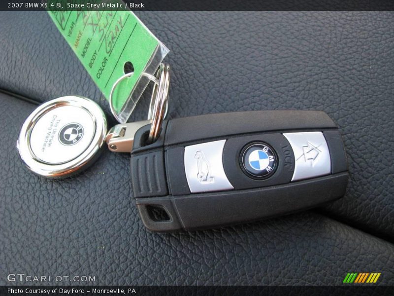 Space Grey Metallic / Black 2007 BMW X5 4.8i