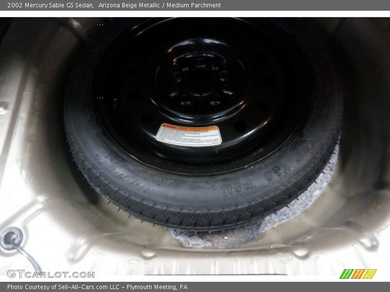 Arizona Beige Metallic / Medium Parchment 2002 Mercury Sable GS Sedan