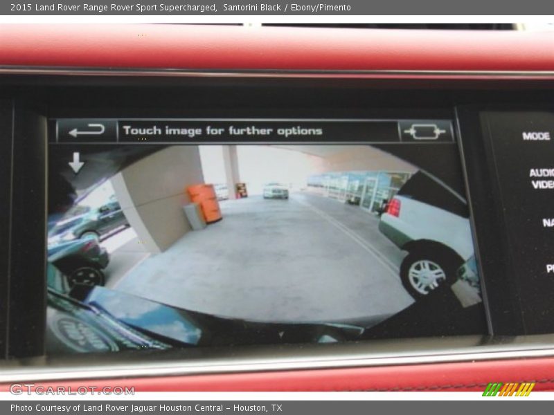 Santorini Black / Ebony/Pimento 2015 Land Rover Range Rover Sport Supercharged