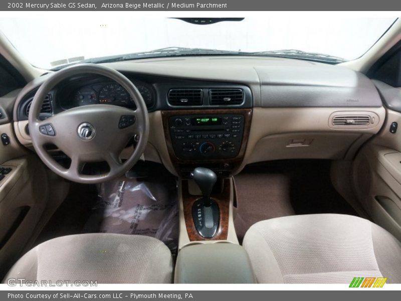 Arizona Beige Metallic / Medium Parchment 2002 Mercury Sable GS Sedan