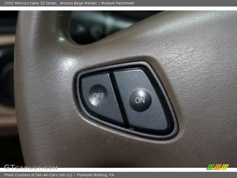 Arizona Beige Metallic / Medium Parchment 2002 Mercury Sable GS Sedan