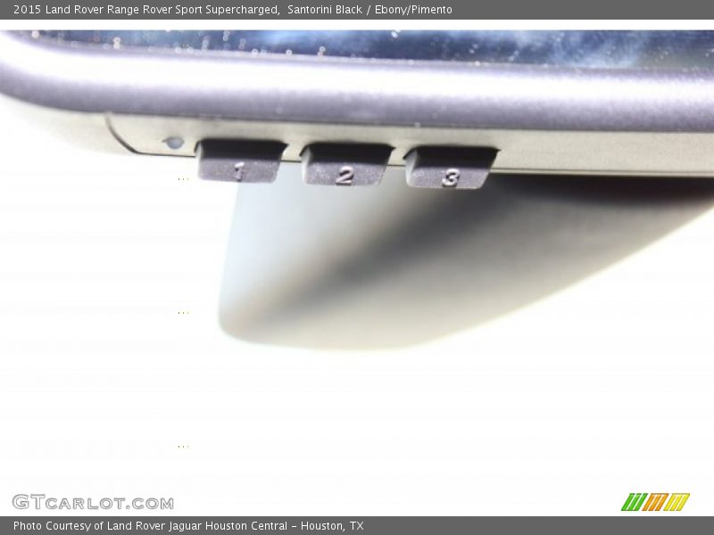 Santorini Black / Ebony/Pimento 2015 Land Rover Range Rover Sport Supercharged