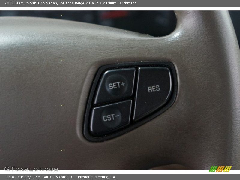 Arizona Beige Metallic / Medium Parchment 2002 Mercury Sable GS Sedan