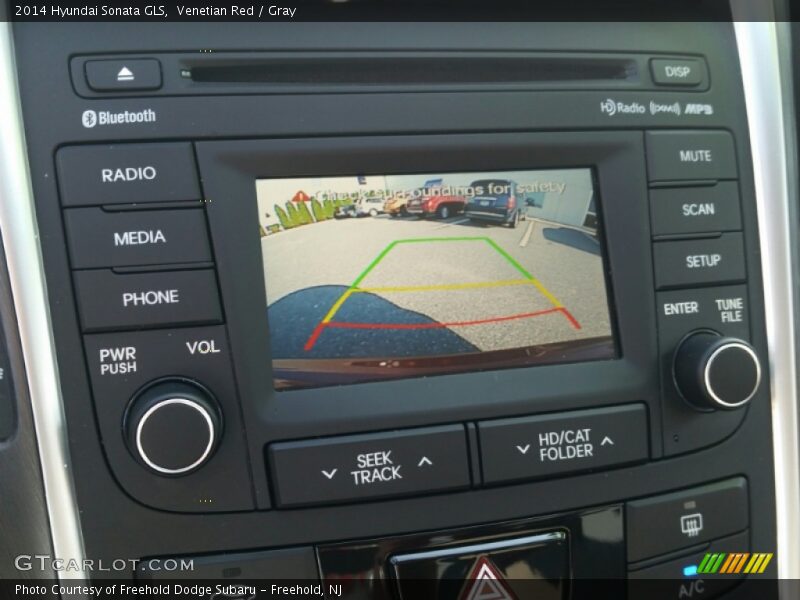 Venetian Red / Gray 2014 Hyundai Sonata GLS