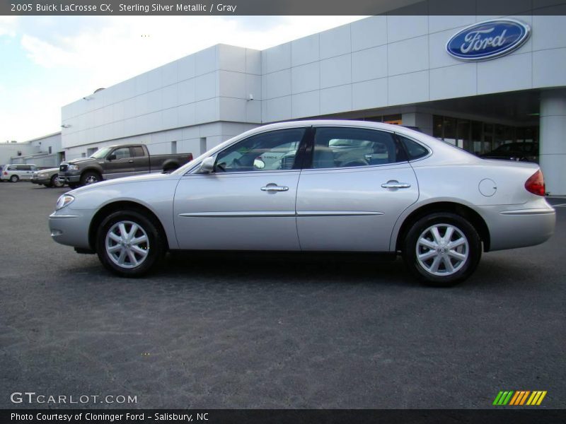 Sterling Silver Metallic / Gray 2005 Buick LaCrosse CX