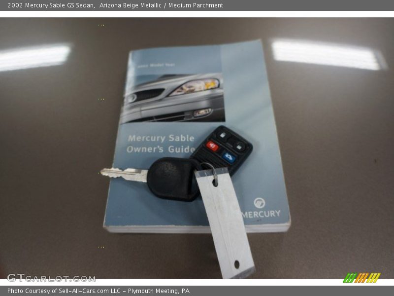 Arizona Beige Metallic / Medium Parchment 2002 Mercury Sable GS Sedan