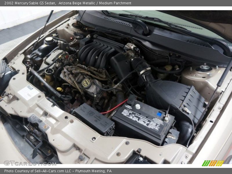 Arizona Beige Metallic / Medium Parchment 2002 Mercury Sable GS Sedan