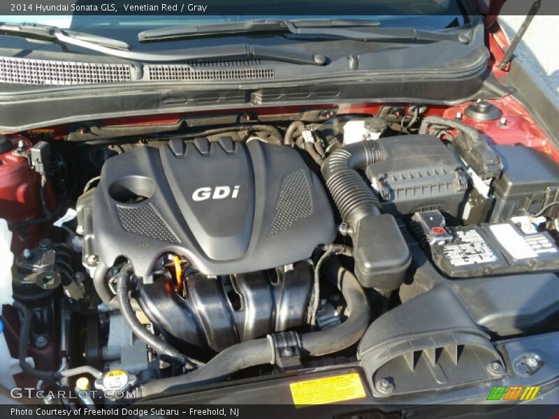 Venetian Red / Gray 2014 Hyundai Sonata GLS