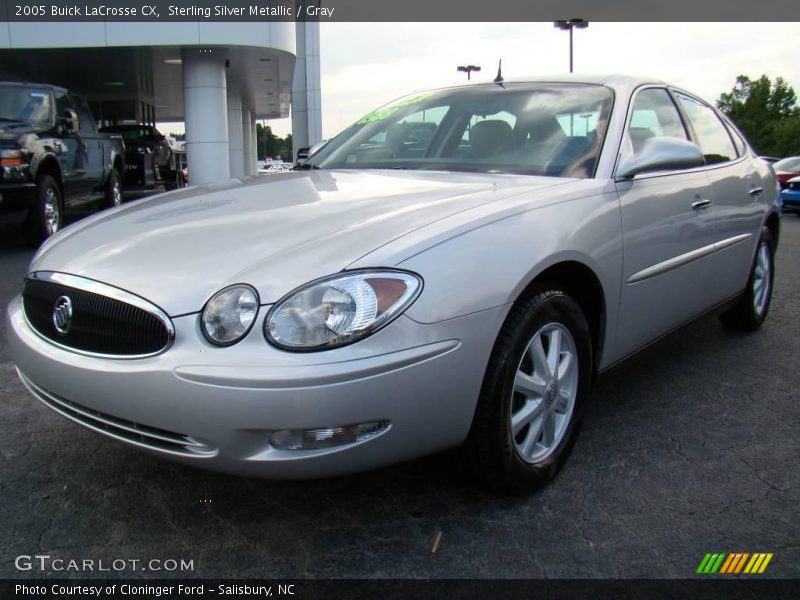 Sterling Silver Metallic / Gray 2005 Buick LaCrosse CX