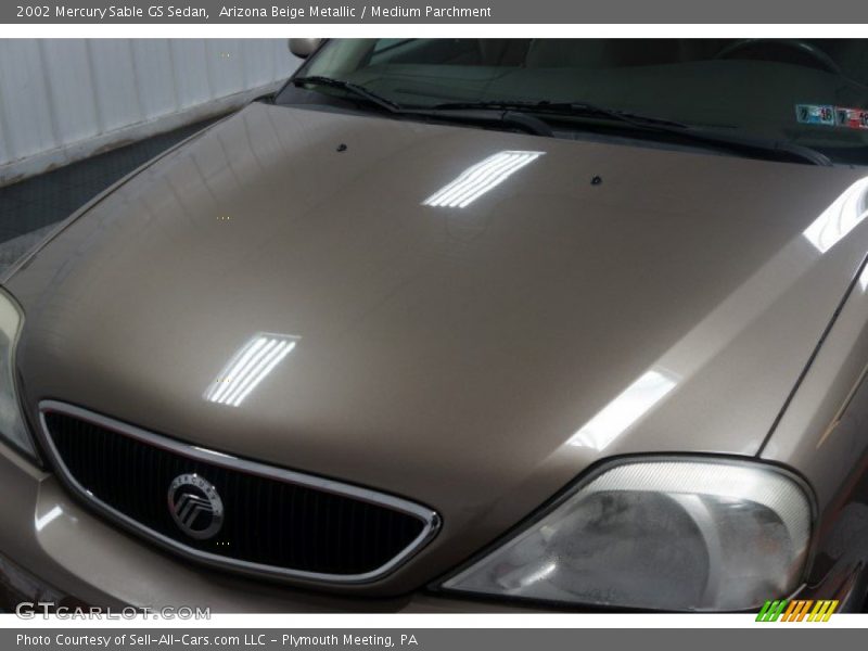 Arizona Beige Metallic / Medium Parchment 2002 Mercury Sable GS Sedan