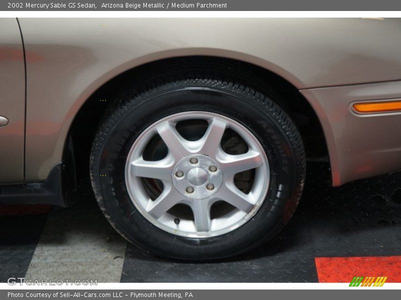 Arizona Beige Metallic / Medium Parchment 2002 Mercury Sable GS Sedan