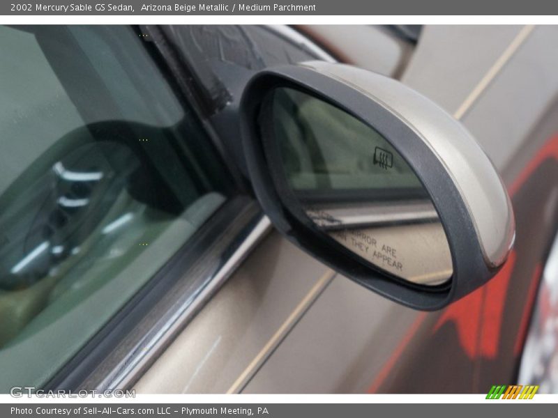 Arizona Beige Metallic / Medium Parchment 2002 Mercury Sable GS Sedan