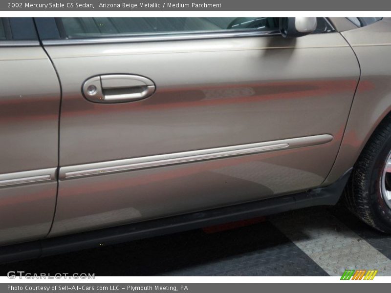 Arizona Beige Metallic / Medium Parchment 2002 Mercury Sable GS Sedan
