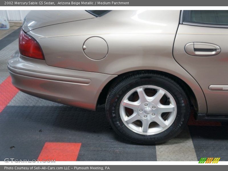 Arizona Beige Metallic / Medium Parchment 2002 Mercury Sable GS Sedan