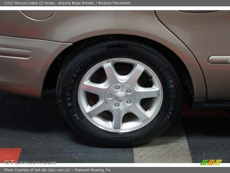 Arizona Beige Metallic / Medium Parchment 2002 Mercury Sable GS Sedan