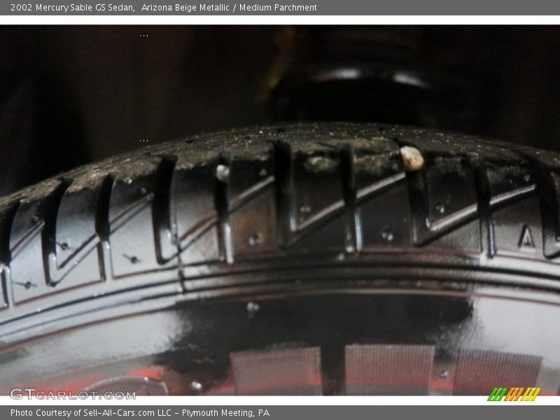 Arizona Beige Metallic / Medium Parchment 2002 Mercury Sable GS Sedan