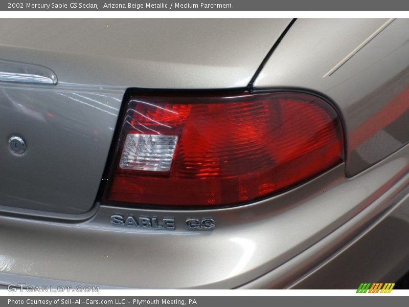 Arizona Beige Metallic / Medium Parchment 2002 Mercury Sable GS Sedan