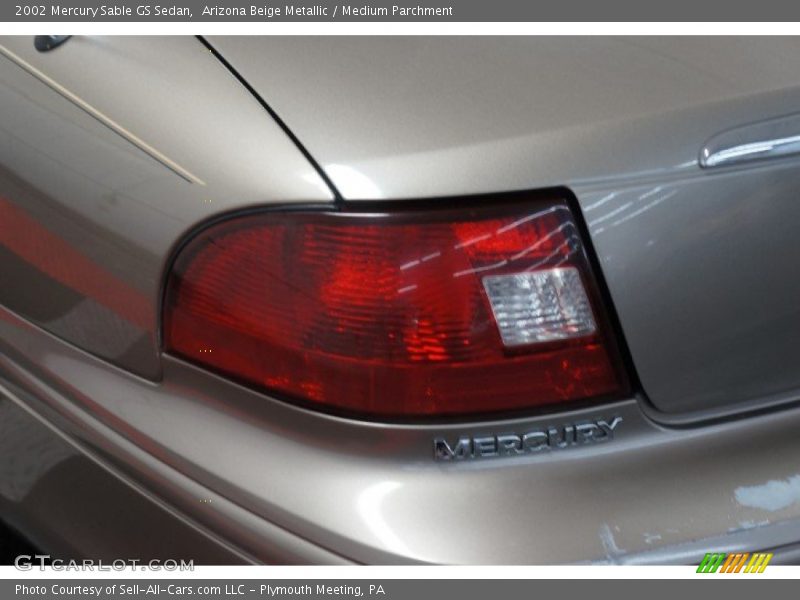 Arizona Beige Metallic / Medium Parchment 2002 Mercury Sable GS Sedan