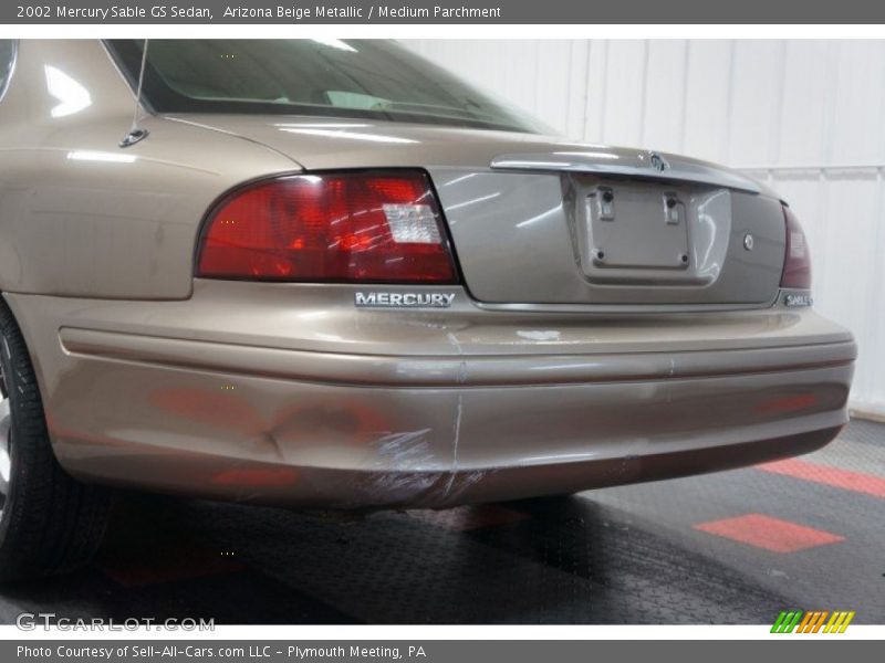 Arizona Beige Metallic / Medium Parchment 2002 Mercury Sable GS Sedan
