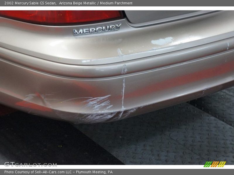 Arizona Beige Metallic / Medium Parchment 2002 Mercury Sable GS Sedan