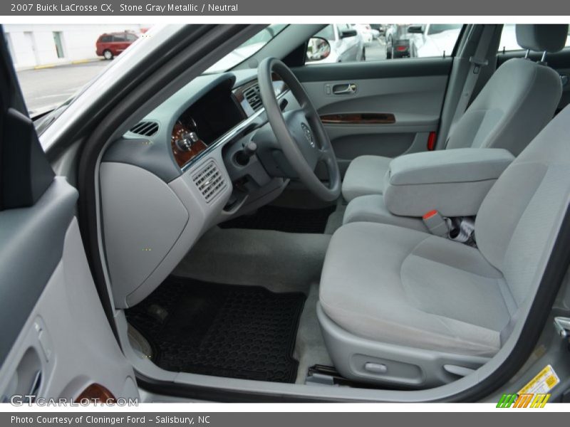 Stone Gray Metallic / Neutral 2007 Buick LaCrosse CX