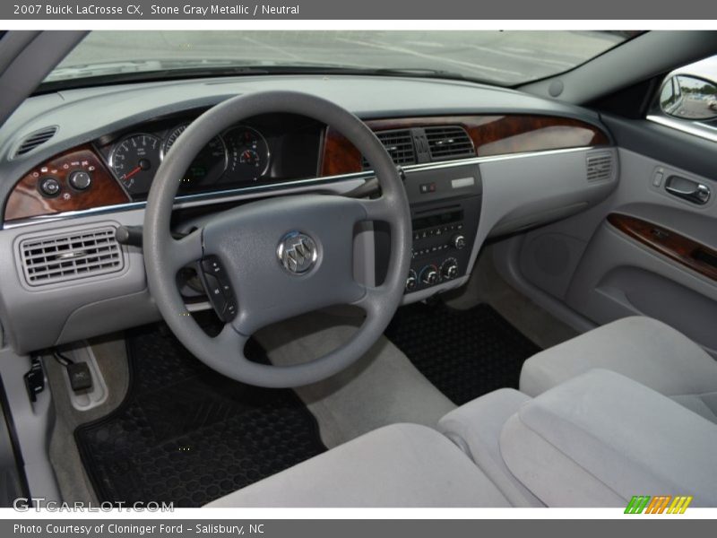 Stone Gray Metallic / Neutral 2007 Buick LaCrosse CX