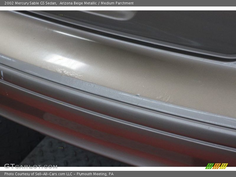 Arizona Beige Metallic / Medium Parchment 2002 Mercury Sable GS Sedan