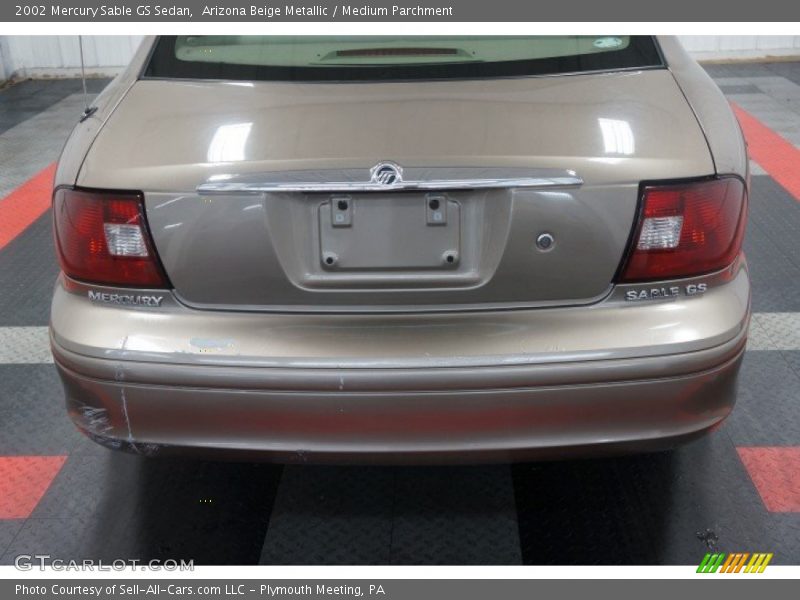 Arizona Beige Metallic / Medium Parchment 2002 Mercury Sable GS Sedan