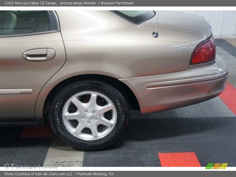 Arizona Beige Metallic / Medium Parchment 2002 Mercury Sable GS Sedan