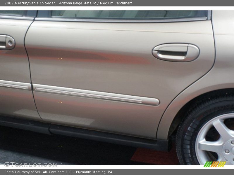 Arizona Beige Metallic / Medium Parchment 2002 Mercury Sable GS Sedan