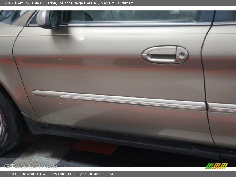 Arizona Beige Metallic / Medium Parchment 2002 Mercury Sable GS Sedan