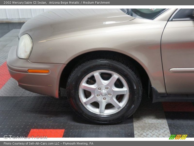 Arizona Beige Metallic / Medium Parchment 2002 Mercury Sable GS Sedan