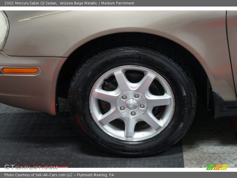 Arizona Beige Metallic / Medium Parchment 2002 Mercury Sable GS Sedan