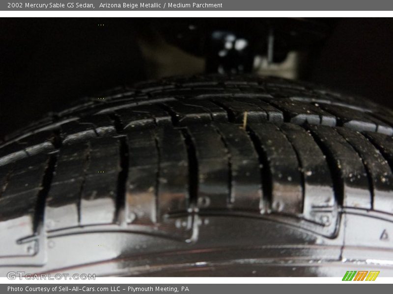 Arizona Beige Metallic / Medium Parchment 2002 Mercury Sable GS Sedan