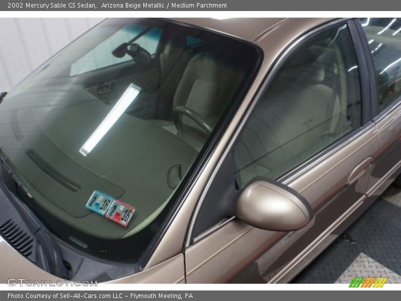 Arizona Beige Metallic / Medium Parchment 2002 Mercury Sable GS Sedan