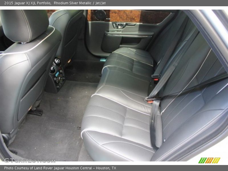 Rhodium Silver Metallic / Jet/Jet 2015 Jaguar XJ XJL Portfolio